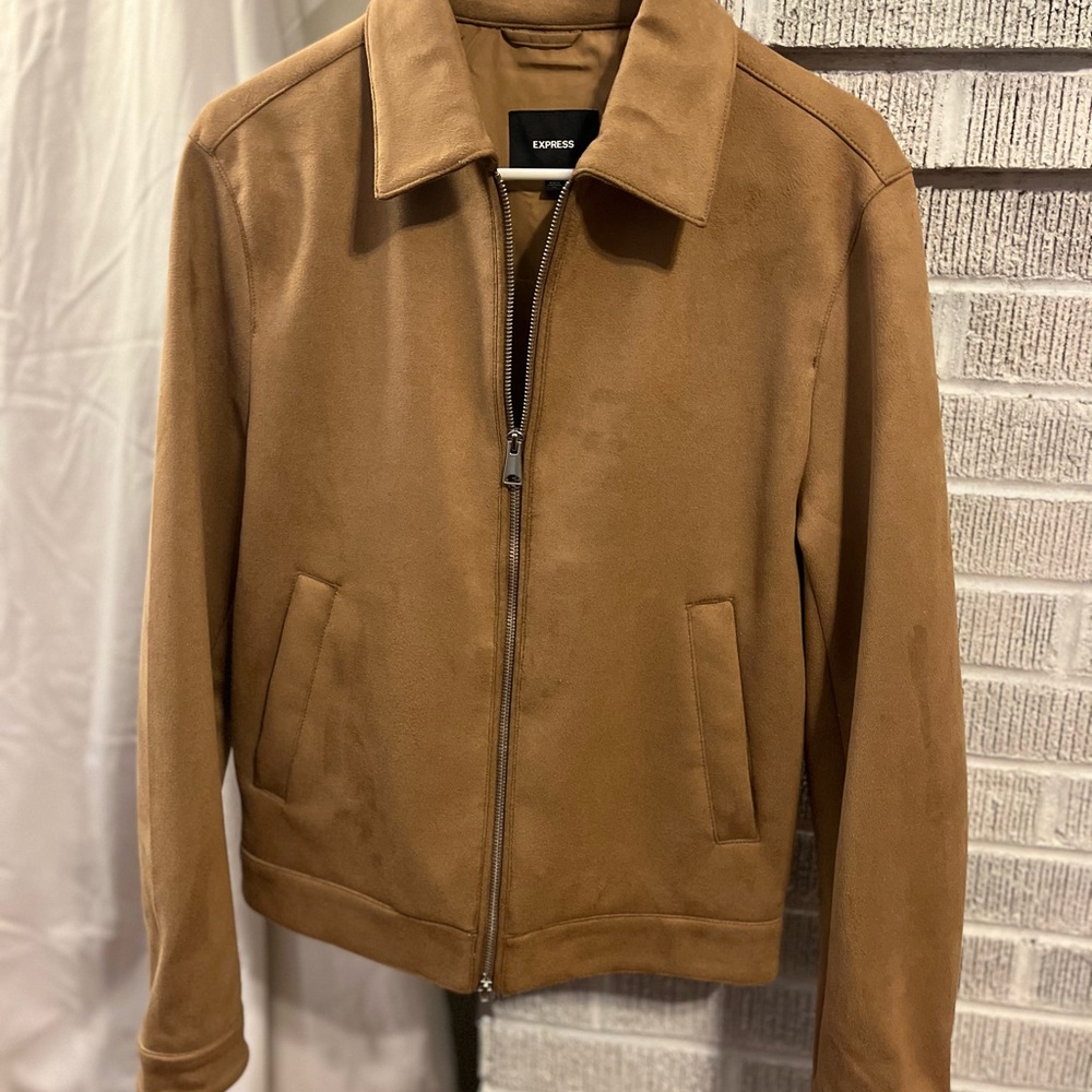 Men’s xs faux suede coat